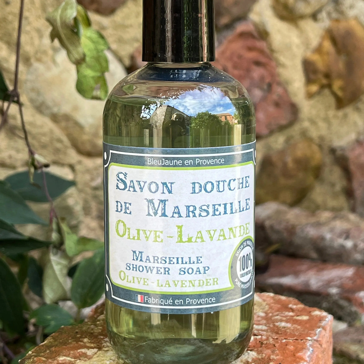 BLEU JAUNE Olive & Lavender, Marseille Liquid Soap | 250ml French Soaps UK