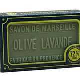 BLEU JAUNE Olive & Lavender, Marseille Soap with Shea Butter | 100g French Soaps UK