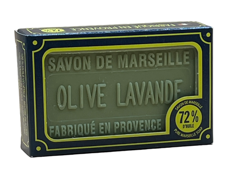 BLEU JAUNE Olive & Lavender, Marseille Soap with Shea Butter | 100g French Soaps UK