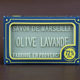 BLEU JAUNE Olive & Lavender, Marseille Soap with Shea Butter | 100g French Soaps UK