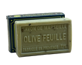 BLEU JAUNE Olive Leaf, Exfoliating Marseille Soap with Shea Butter | 100g French Soaps UK