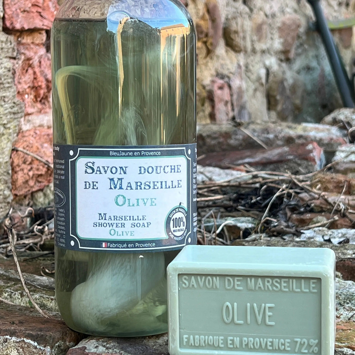 BLEU JAUNE Olive, Marseille Liquid Soap | 1L French Soaps UK