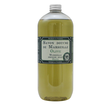 BLEU JAUNE Olive, Marseille Liquid Soap | 1L French Soaps UK