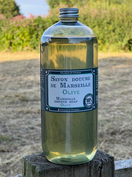 BLEU JAUNE Olive, Marseille Liquid Soap | 1L French Soaps UK