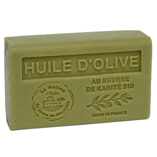 Olive Oil French Soap with Organic Shea Butter, 125g