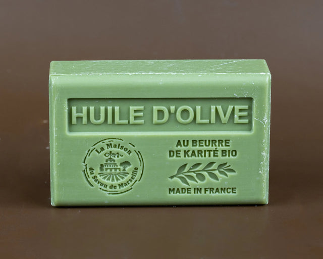 La Maison du Savon de Marseille Olive Oil French Soap with Organic Shea Butter, 125g French Soaps UK