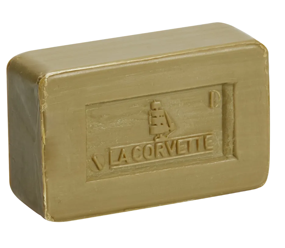 LA CORVETTE Olive, Savon de Marseille, 100g French Soaps UK