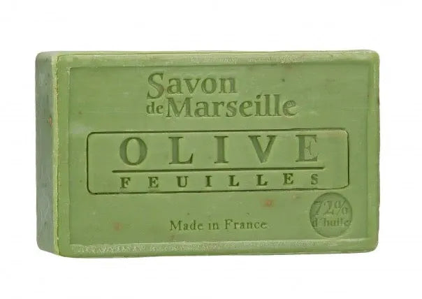 LE CHATELARD 1802 Olive Savon de Provence, enriched with Olive Leaves & Sweet Almond Oil | 100g French Soaps UK