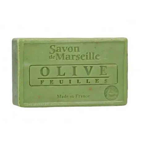 LE CHATELARD 1802 Olive Savon de Provence, enriched with Olive Leaves & Sweet Almond Oil | 100g French Soaps UK