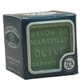 BLEU JAUNE Olive, Shea Butter Fragranced Marseille Cube, 72% | 100g French Soaps UK
