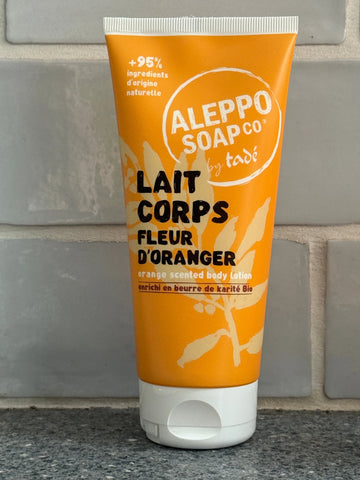 TADÉ PAYS DU LEVANT Orange Blossom Body Lotion with Shea Butter | 200ml French Soaps UK