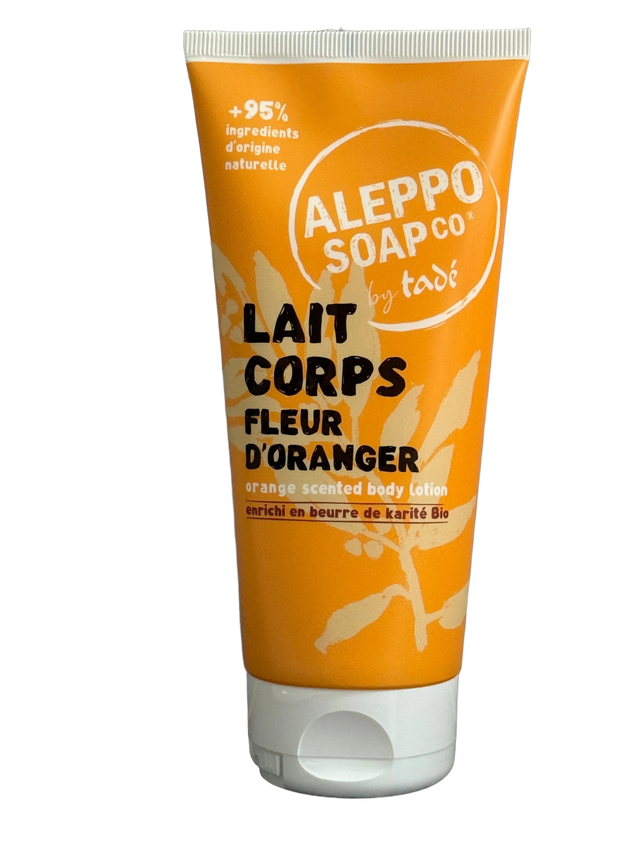 TADÉ PAYS DU LEVANT Orange Blossom Body Lotion with Shea Butter | 200ml French Soaps UK