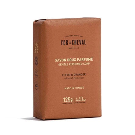 FER A CHEVAL Orange Blossom, Extra Gentle Fragranced Marseille Soap |125g French Soaps UK