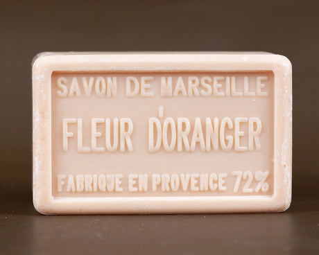 BLEU JAUNE Orange Blossom, Marseille Soap with Shea Butter | 100g French Soaps UK