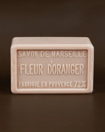BLEU JAUNE Orange Blossom (Fleur d'Oranger), Marseille Bath & Shower Bar |  250g French Soaps UK