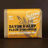 TADÉ PAYS DU LEVANT Orange Blossom Fragranced Aleppo Soap, for Dry and Intolerant skin | 100g French Soaps UK
