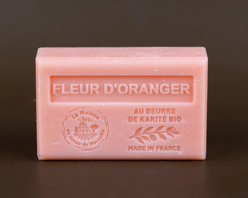 Orange Blossom French Soap with Organic Shea Butter, 125g
