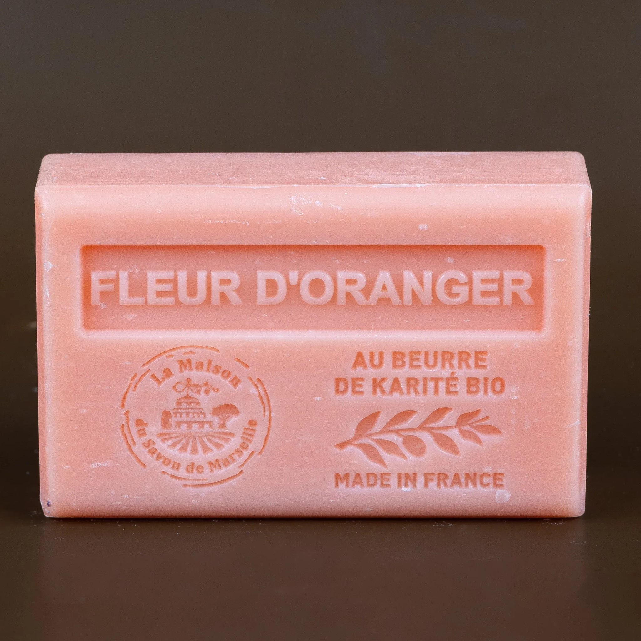 La Maison du Savon de Marseille Orange Blossom French Soap with Organic Shea Butter, 125g French Soaps UK