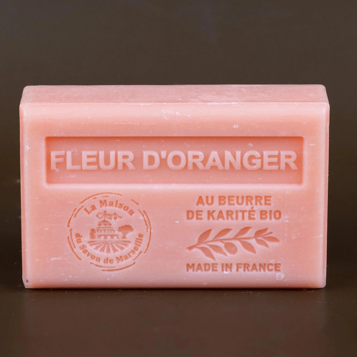 La Maison du Savon de Marseille Orange Blossom French Soap with Organic Shea Butter, 125g French Soaps UK