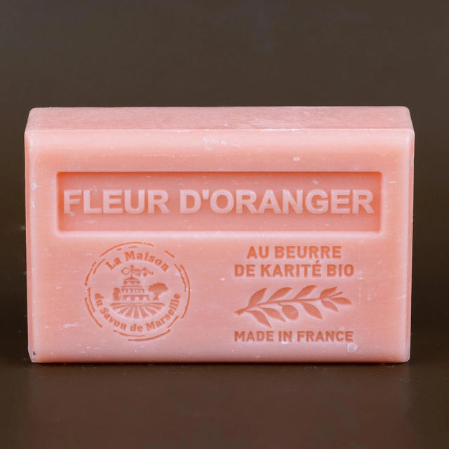 La Maison du Savon de Marseille Orange Blossom French Soap with Organic Shea Butter, 125g French Soaps UK