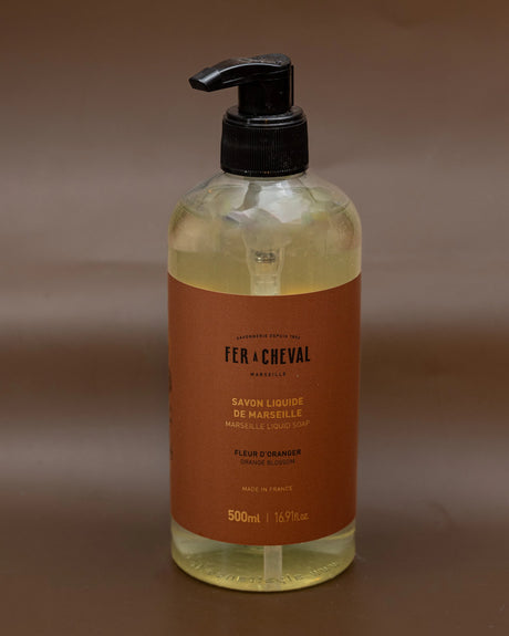 FER A CHEVAL Orange Blossom, Marseille Liquid Soap | 500ml French Soaps UK