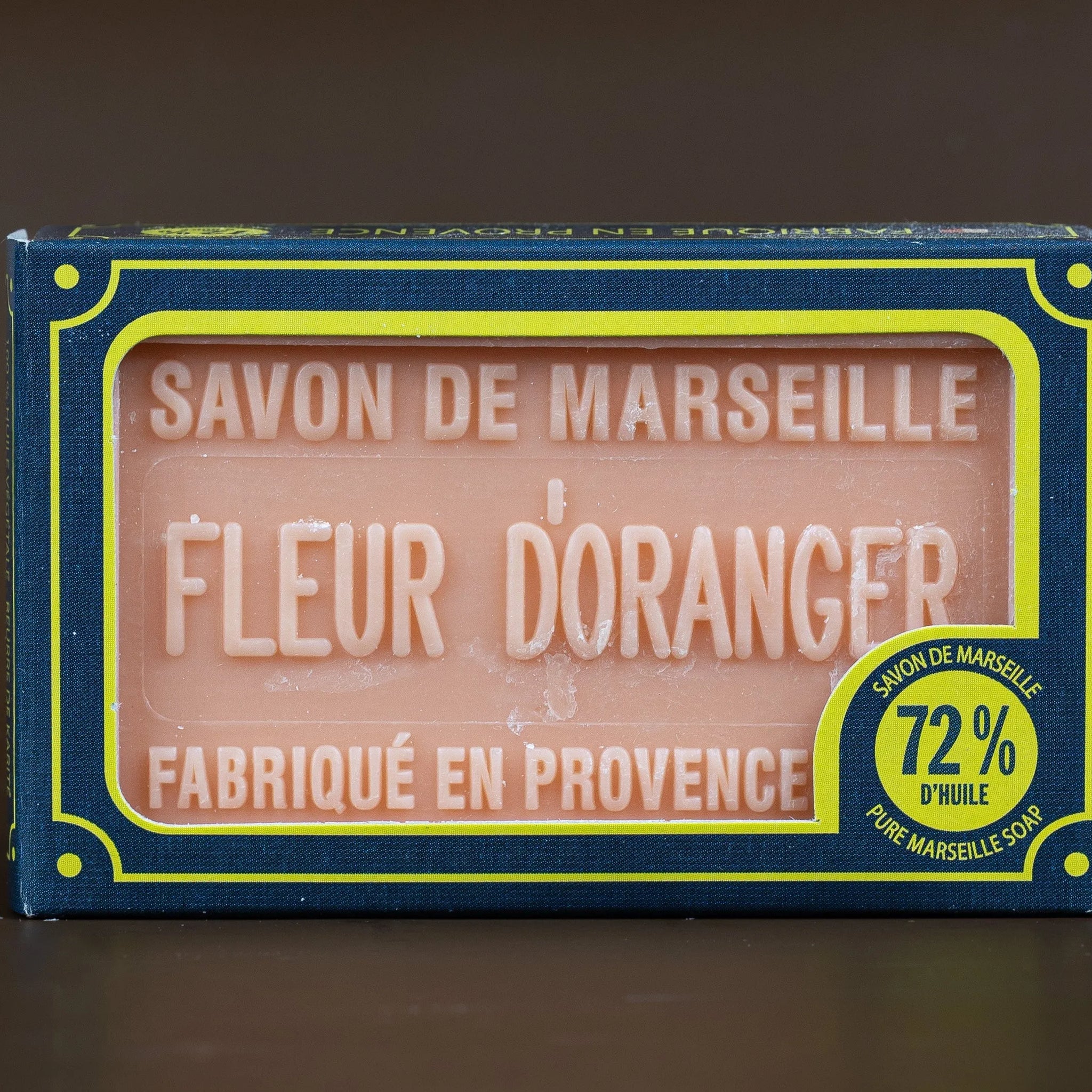 BLEU JAUNE Orange Blossom, Marseille Soap with Shea Butter | 100g French Soaps UK