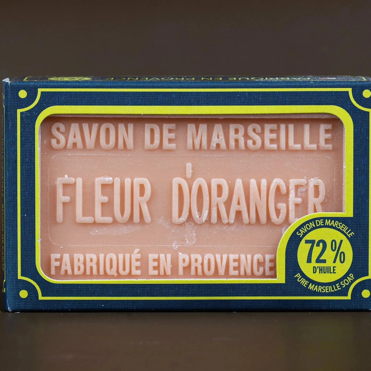 BLEU JAUNE Orange Blossom, Marseille Soap with Shea Butter | 100g French Soaps UK
