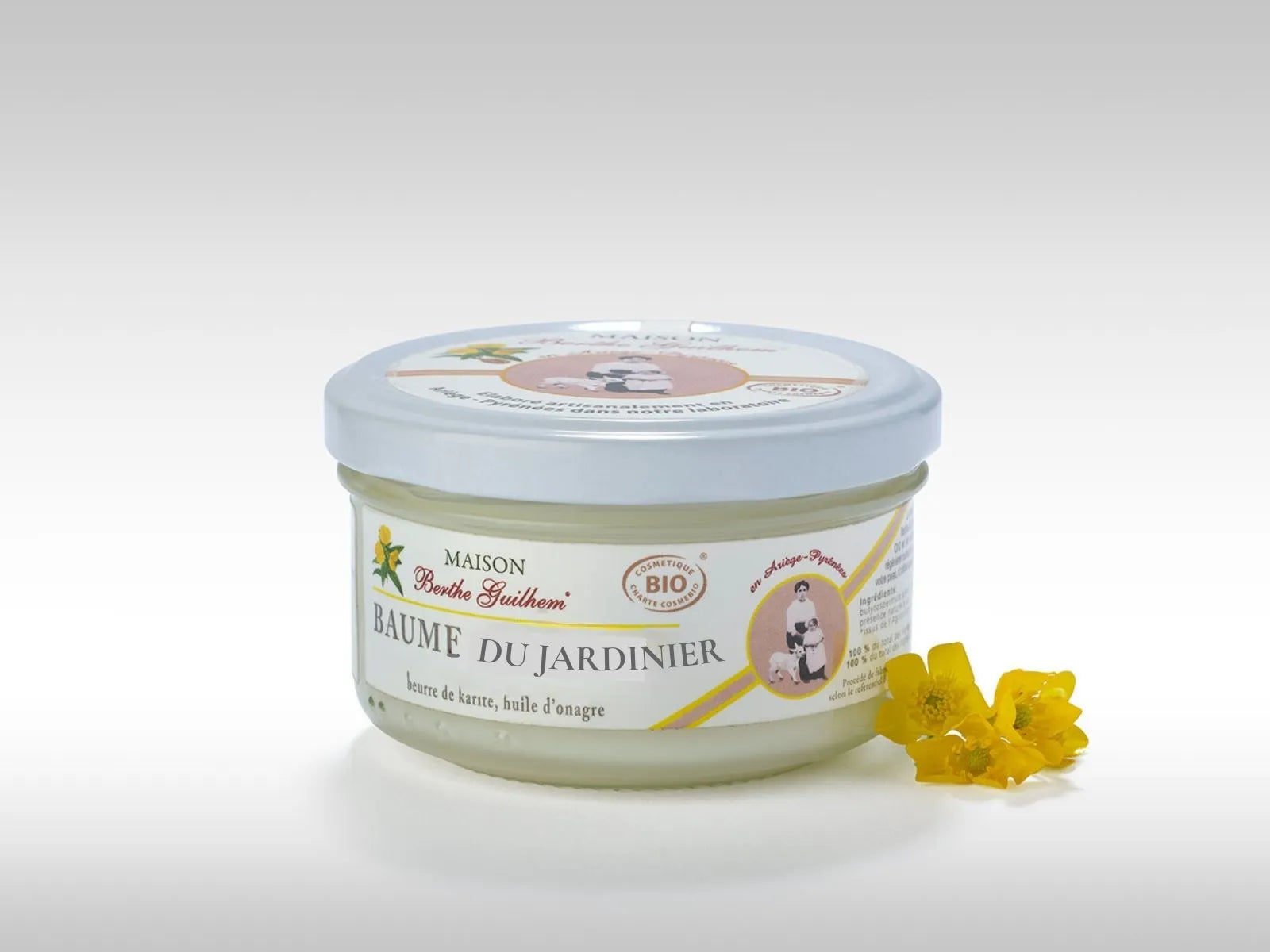 MAISON BERTHE GUILHEM Organic Alpine Goat's Milk 'Gardeners' Hand & Body Balm | 150ml French Soaps UK
