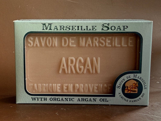 Organic Argan Oil, Enriched Marseille Soap | 100g