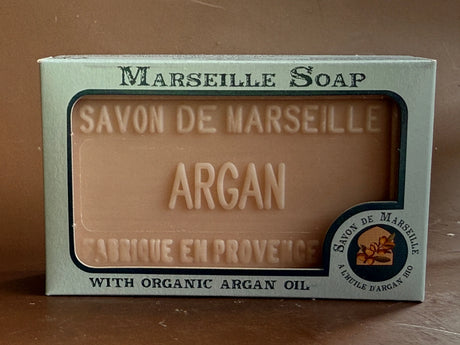 BLEU JAUNE Organic Argan Oil, Enriched Marseille Soap | 100g French Soaps UK