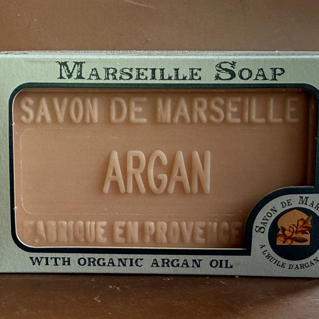 BLEU JAUNE Organic Argan Oil, Enriched Marseille Soap | 100g French Soaps UK