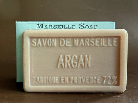 BLEU JAUNE Organic Argan Oil, Enriched Marseille Soap | 100g French Soaps UK