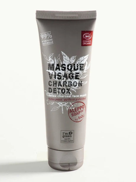 TADÉ PAYS DU LEVANT Organic Charcoal Face Mask, 70ml French Soaps UK