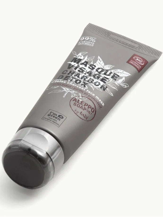 TADÉ PAYS DU LEVANT Organic Charcoal Face Mask, 70ml French Soaps UK