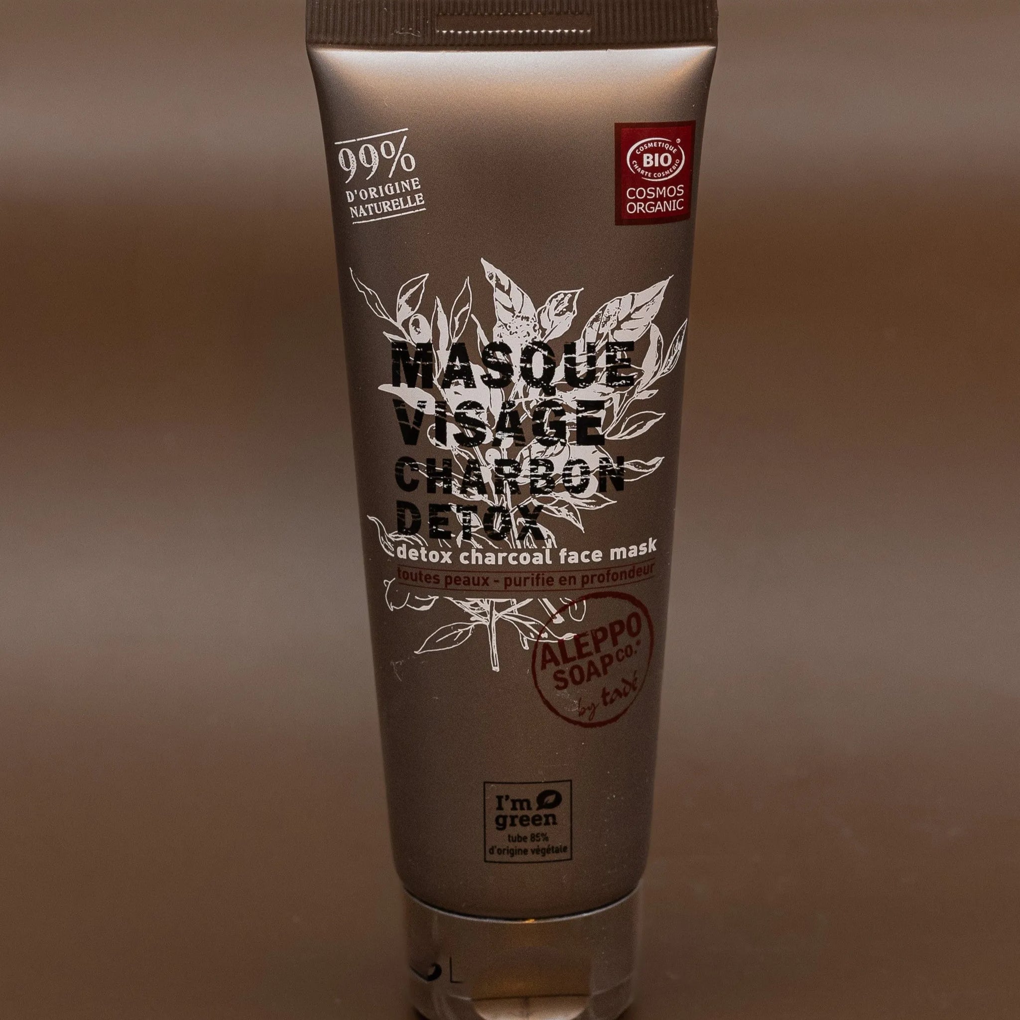 TADÉ PAYS DU LEVANT Organic Charcoal Face Mask, 70ml French Soaps UK