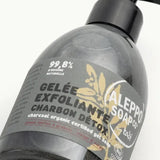 TADÉ PAYS DU LEVANT Organic Charcoal Liquid Soap, for Face & Body | 300ml French Soaps UK