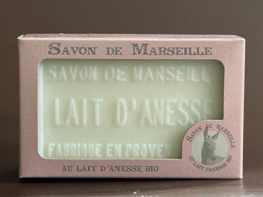 BLEU JAUNE Organic Donkey Milk, Enriched Marseille Soap | 100g French Soaps UK