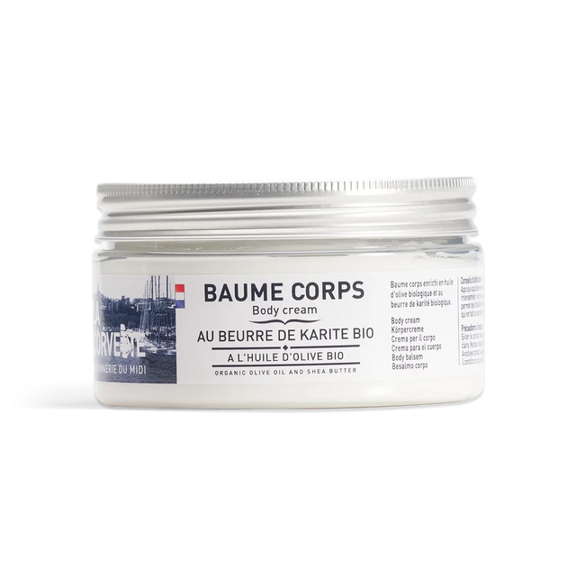 LA CORVETTE Organic Shea Butter Body Cream | 200ml French Soaps UK