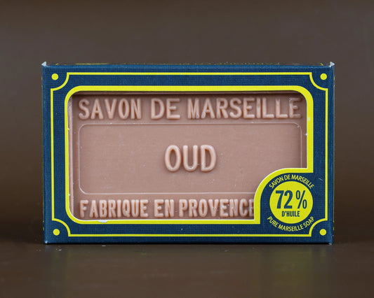 BLEU JAUNE Oud, Marseille Soap with Shea Butter | 100g French Soaps UK