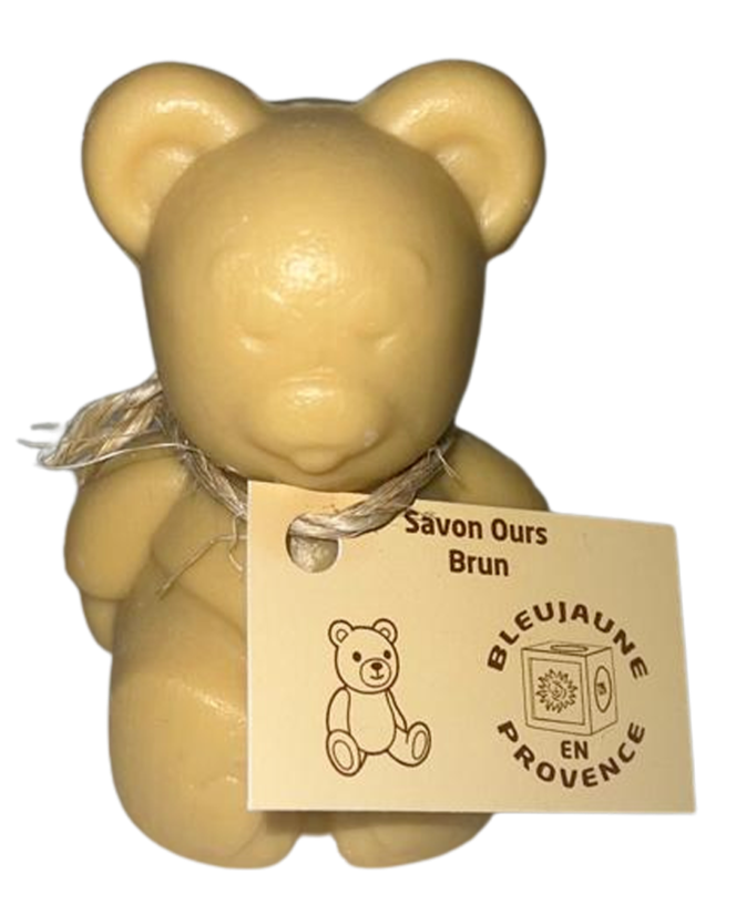 Teddy Bear shaped Soap, Honey Fragrance,  enriched with Organic Shea Butter | 150g