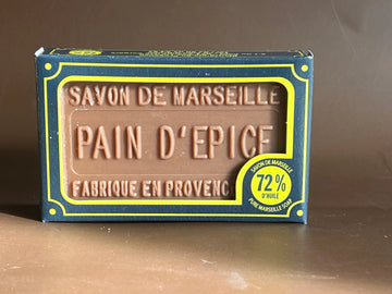 BLEU JAUNE Pain d'Épices, Marseille Soap with Shea Butter | 100g French Soaps UK