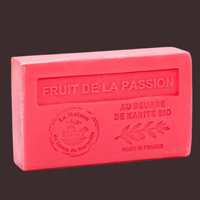 LA MAISON DU SAVON DE MARSEILLE Passion Fruit French Soap withOrganic  Shea Butter, 125g French Soaps UK