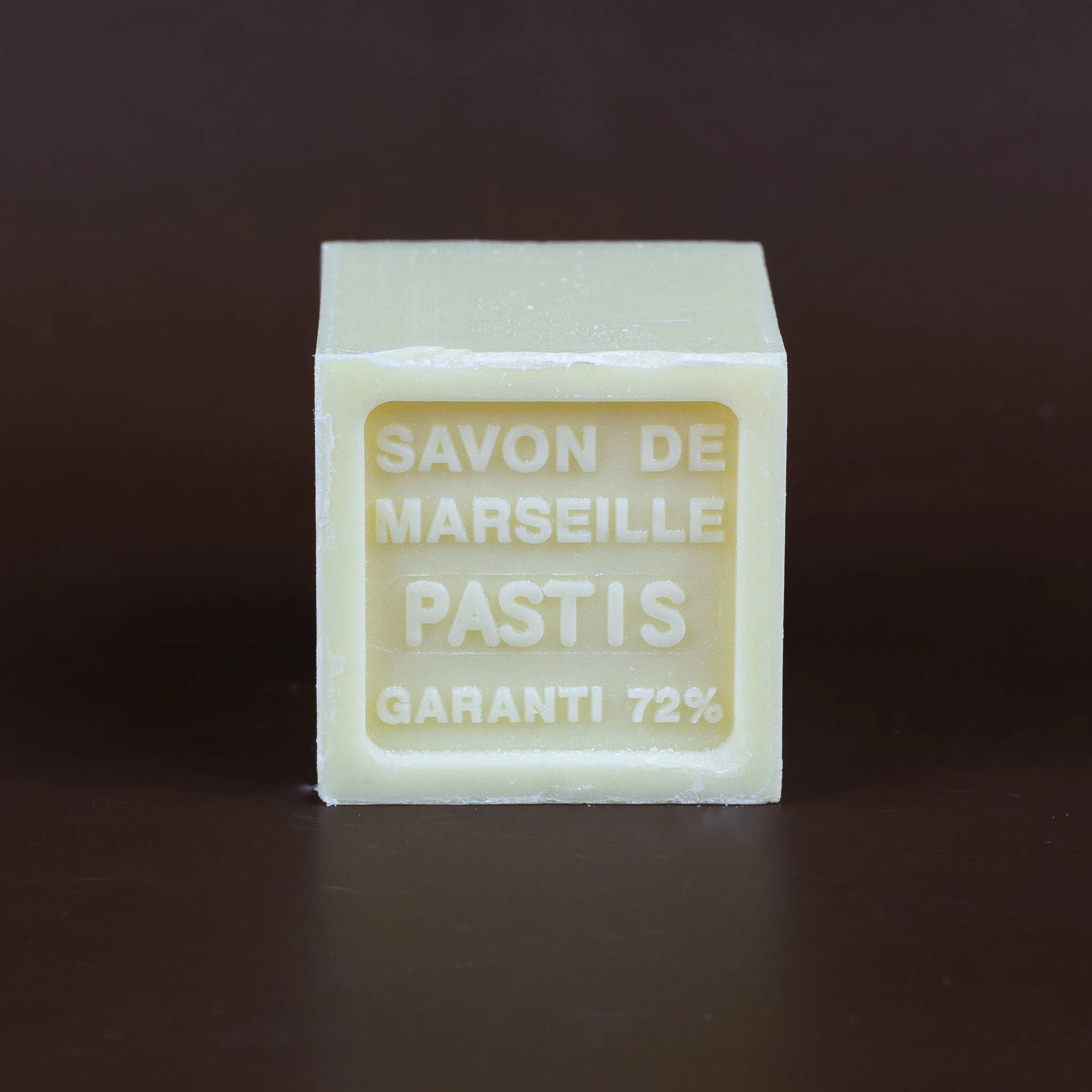 BLEU JAUNE Pastis (Aniseed), Shea Butter Marseille Cube | 100g French Soaps UK