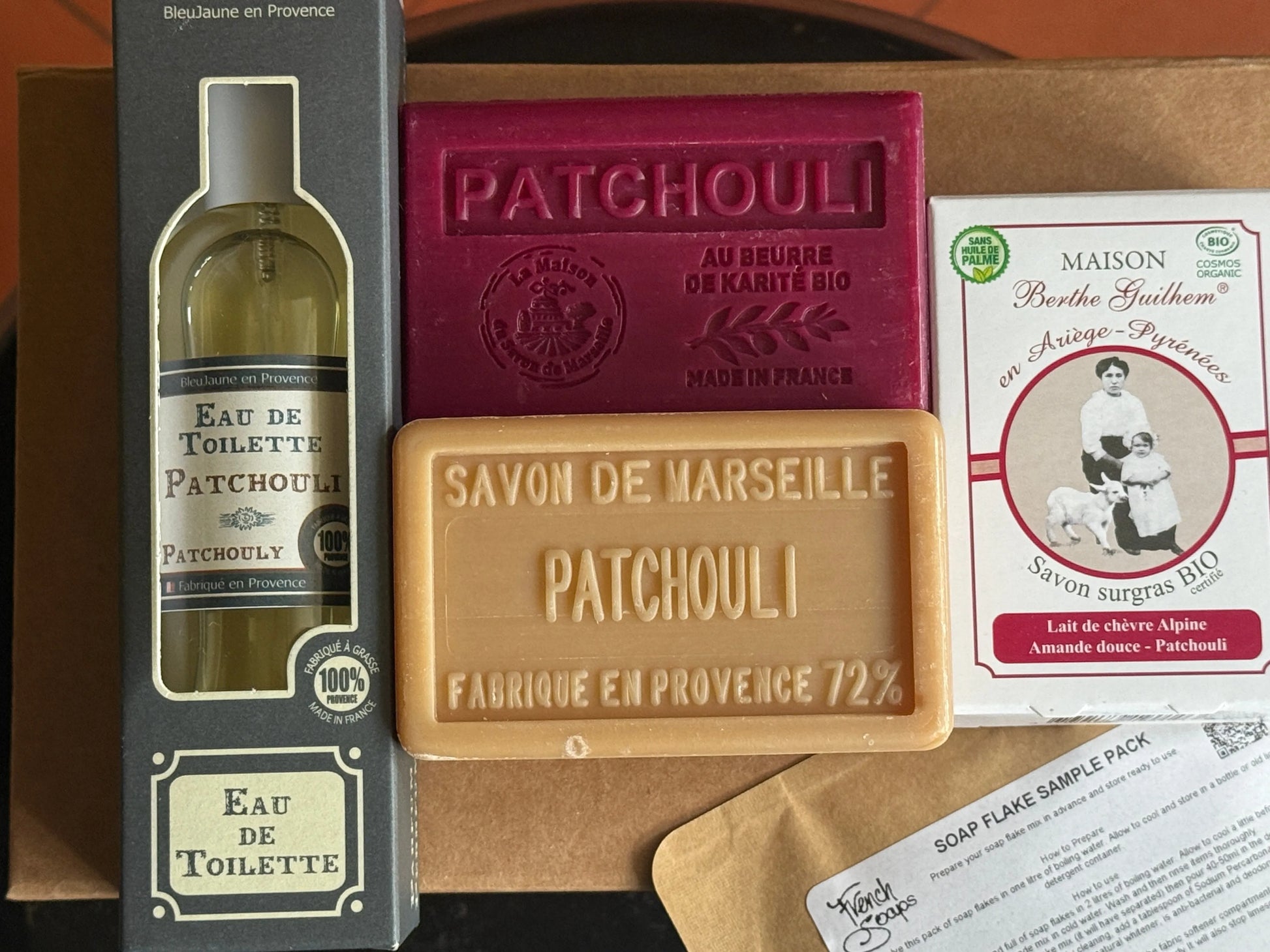 FRENCH SOAPS Patchouli Discovery Box (Worth £51.20) French Soaps UK
