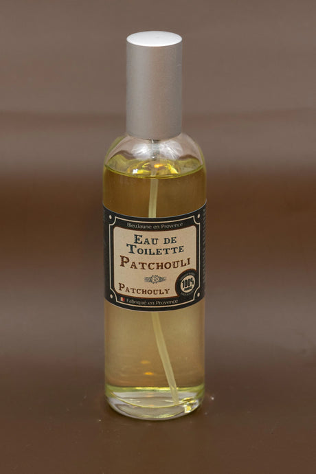 BLEU JAUNE Patchouli, Eau de Toilette from Grasse | 100ml French Soaps UK