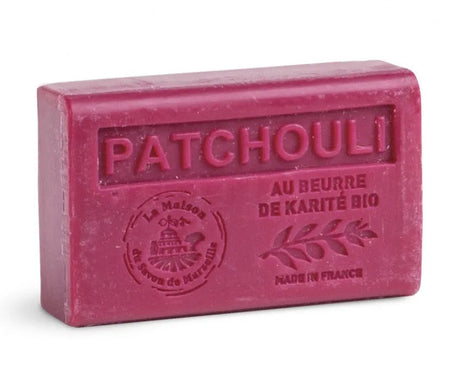 Patchouli French Soap with Organic Shea Butter 125g