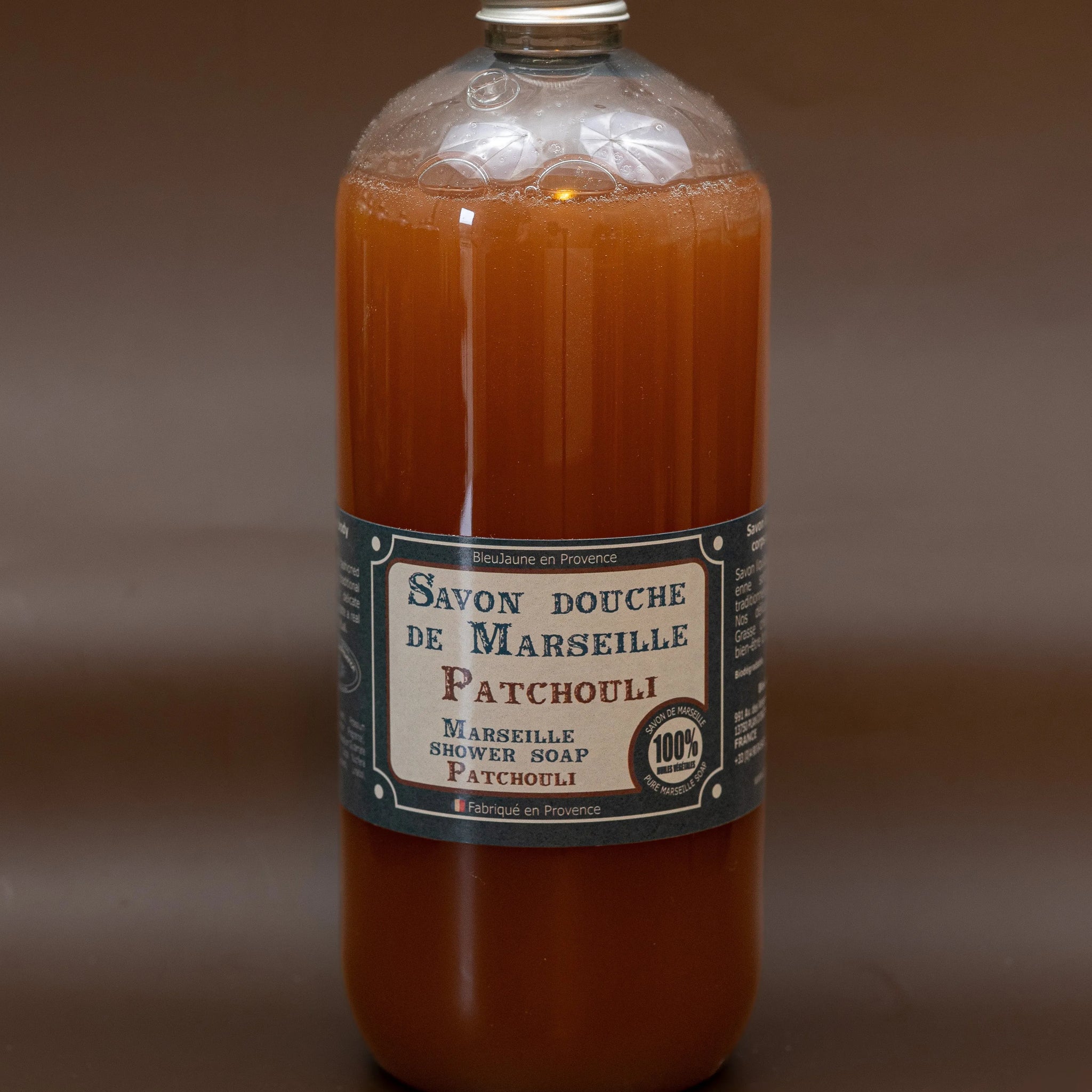 BLEU JAUNE Patchouli, Marseille Liquid Soap | 1L French Soaps UK