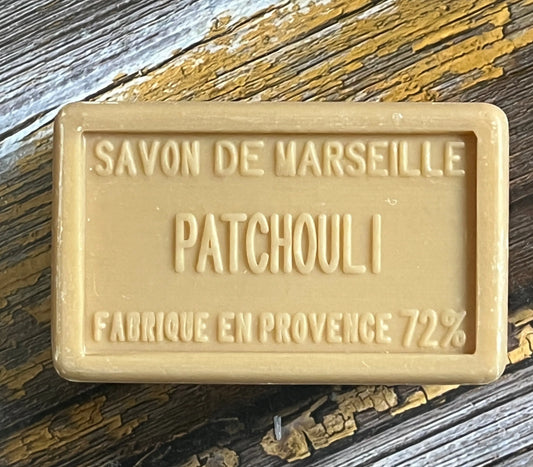 BLEU JAUNE Patchouli, Marseille Soap with Shea Butter | 250g French Soaps UK