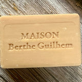MAISON BERTHE GUILHEM Patchouli Oil & Sweet Almond Oil  | Organic Alpine Goat's Milk | 100g French Soaps UK