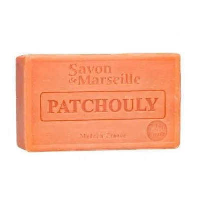 LE CHATELARD 1802 Patchouli Savon de Provence, enriched with Sweet Almond Oil | 100g French Soaps UK